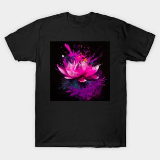 Floral Artwork Designs T-Shirt